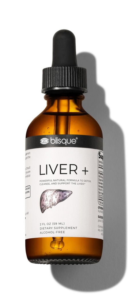 Blisque - Kompleks Hati untuk Detox, Cleanse, dan Perbaiki Liver 124; Doctor- Approve 124; Natural Ingreations 124; Milk Thistle dan Dandelion Root 124; 2 Ounce 124; 59
