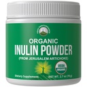 Powder Organic Inulin Natural Prebiotic Fiber for Gut Health. USDA Organic Raw Plant Berdasarkan Vegan Pregren FOS Suplemen dari Yerusalem Artichoke. HSA + FSA Eligly Vitamin Only List Approved