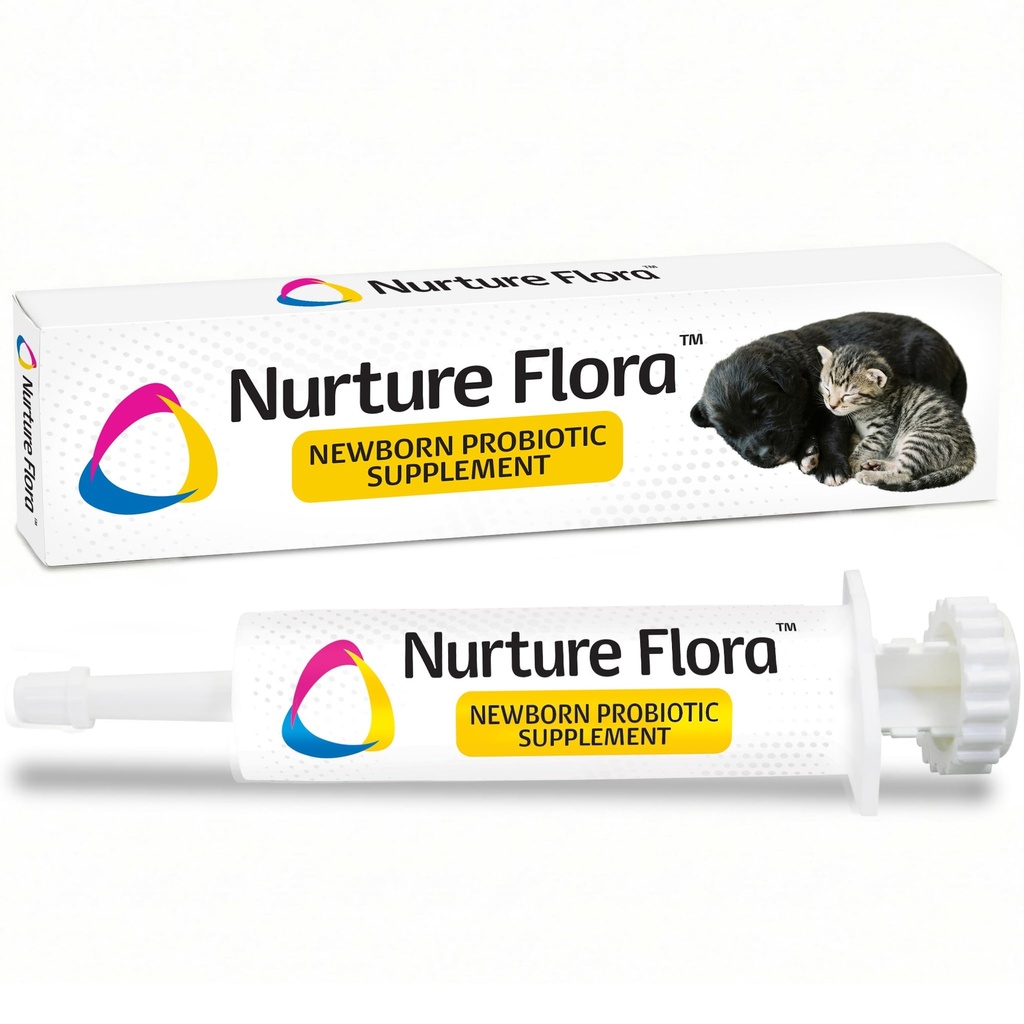 Revival Animal Health Breeder Edge Nurture Flora for Puppies & Kittens 124; Colostrum Suplemen untuk Puppy & Kittens 124; Protein & Vitamin & Minemins 124; Mudah untuk Digest 124; 30ml Mudah untuk Administer