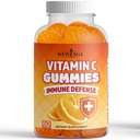 New Age Vitamin C Gummies Orange Vitamin C Gummy - Support Healthy Ammune System - Vegetarian Without Gluten (60 Gummies)
