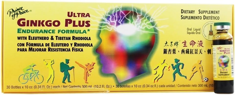 Pangeran Perdamaian - Ultra Ginkgo Plus, 30 fl tabung oz