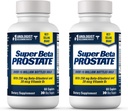 SuPER BETA PROSTATE Tambahan Dukungan untuk Kesehatan Pria - Mengurangi Trips Kamar Mandi, Tidur Cepat, Lebih Baik Mengosongkan Dan Sehat Prostat, Beta Sitosterol - 60 Count (Paket 2)