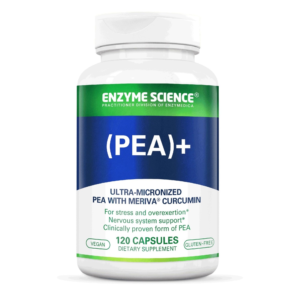 Enzyme Science Pea + Turmeric Curcumin Supplement for Physiological Support Neck, Imune, & Muscular Systems - 120 Kapsul