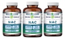 Amazing Formulas NAC 600 Mg 124; N-Acetyl Cysteine Suplemen 124; Capsules 124; Non-GMO 124; Gluten Free 124; Dibuat di USA (3 Pack, 250 Count)