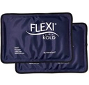 2 Lempeng Es FlexKold Gel - Butiran Es untuk Injuries Reause, Relief Suit, Kemasan Es Knee, Setelah Operasi, Paket Es untuk Knee - 6303- COLD-2PK oleh NataCure - Medium - 2PK