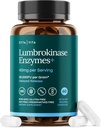 Scan Lumbrokinase Supplemen 40mg / Serving (Max Activity - 800.000 Unit) - Lumbrokinase Enzymes Ctsules untuk Dukungan Energi, Gangguan, Detox, Cognition & Gut Kesehatan - Mirip dengan Nattokinase