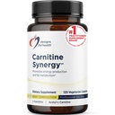 Desain untuk Sinergi Carnitine Kesehatan - 400mg L- Carnitine (dari Carnitine Tartrat) + 100mg Acetyl L- Carnitine Pil - Non-GMO + Vegetarian Tambahan (120 Capsules)