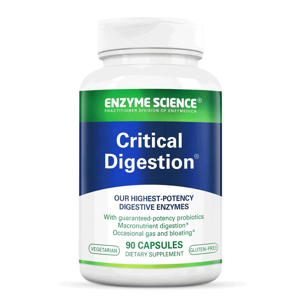 Enzyme Science Critical Distable - Engetical enzim untuk Perempuan dan untuk Pria dengan probioticos - Dukungan Potensi Tinggi untuk Divalry - Kesehatan Digetical - Enzimas dignestivas y probioticos - 90 Capsules