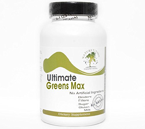 Ultimate Greens Max - Kelp Bladderwrack Dulse Clubmoss Irlandia Mossancan ~ 90 Capsules