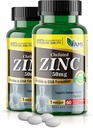 American Medic & Science Chlated Zinc 50 mg Suplemen (2 Pack of 60 Tablet) Ammune Booster dan Pil Antioksidant kuat untuk Pria dan Perempuan Dewasa Sangat Absorbable Mineral, Menimbulkan Mood & Sleep