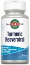 KAL Turmeric Reveratrol Supplement, Antioksidant Dukungan, Menyediakan 475 mg Turmeric Curcumin, Kesehatan Jantung dan Kesehatan Gabungan Dukungan, Disintegrasi Rapid, Jaminan 60 Hari, 30 Tablets, 30 tablet