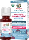 MaryRuth Organics USDA Organik 40 Womens Probiotic Liquid Drops 12.4; Probile for Digetical Health 124; Stress Related GI Issures 124; Occasional Gas Relief Dewasa 124; Vegan 124; Dairy Free 124; 30