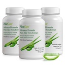 AloCure Organic Aloe Vera Capsules, 1600000mg Inner Aloe Equalovalen per Serving, Dut, Digetical, & Imune Health, Membantu Mempertahankan Acidity Balanced, Aloin Free, 30Caps x 3Btl