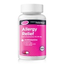 Relief Allergy, Antihistamin, Diphenhydramine HCL 25mg, Relieves Seasonal Indoor atau Outdoor Allergies, Runny Nose, Sneezing Allergy Relief (1000 Capsules)