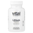 Suplemen Lithium Nutrients Orotasi 20mg 124; Suplemen Lithium Vegan untuk Memori, Negara Pikiran, dan Kesehatan Behavioral * 126; Gluten, Dairy, Soy Free Kapsul
