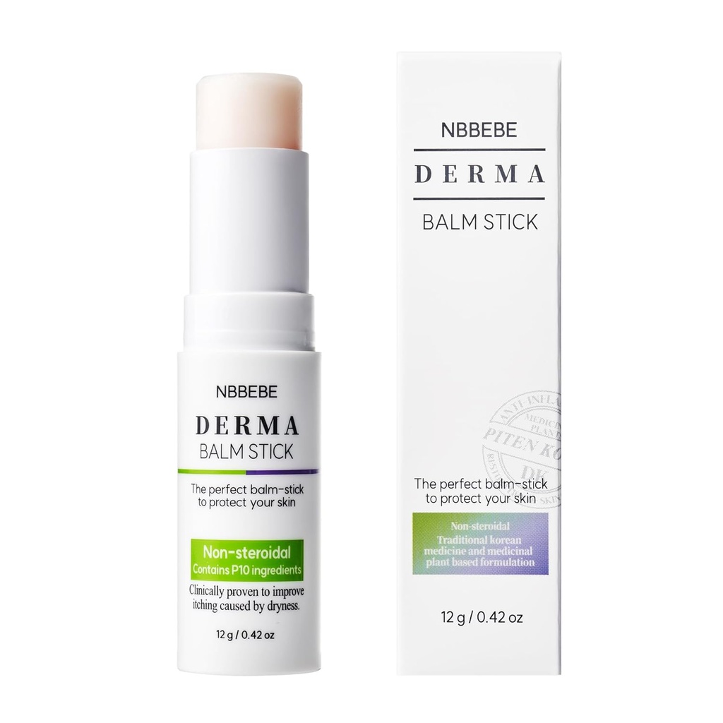 Korea Derma Anti- itch Moisturizer Multi Balm Stick, Formula untuk anak-anak kulit kering gatal, 12g