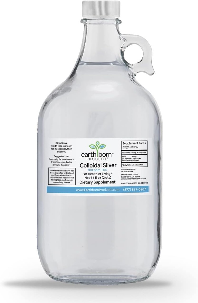 Monatomik Colloidal Silver (64OZ.)