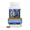 CB-1 Weight Gainer Pills (90 Count): Weight Gain Dukungan untuk Perempuan & Men 124; Secara klinis Diuji Appetit Booster 124; Gain Massive