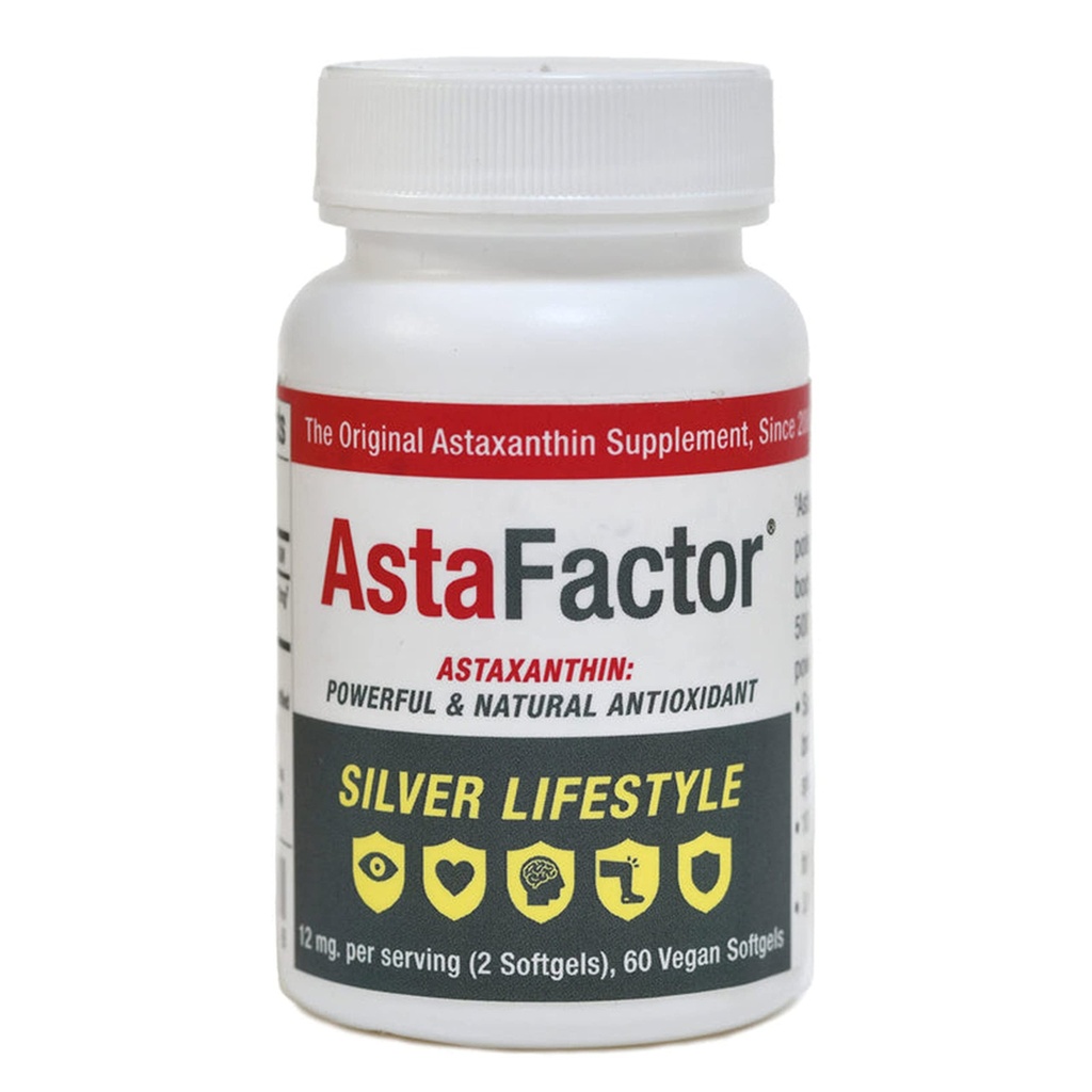 Silver Lifestyle Astaxanthin Tambahan 60 Softgels