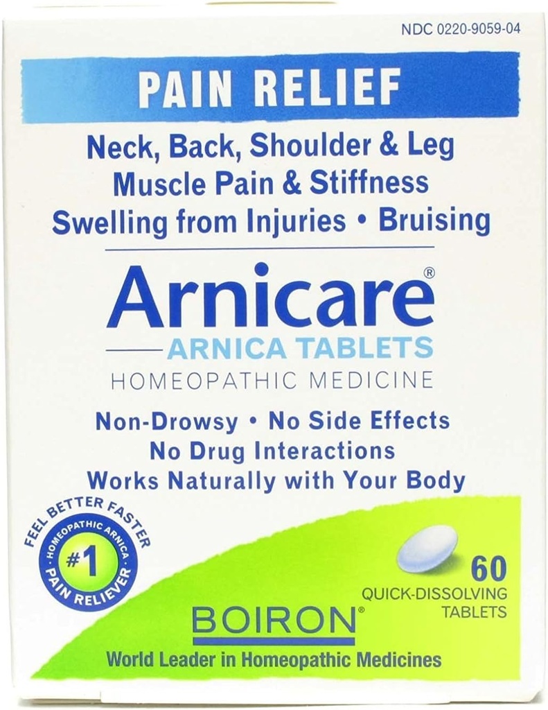 Boiron Arnicatare Arnica Tablet 60 ea (Paket 3)