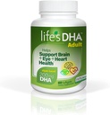 Life 's DHA All- Vegetarian DHA Dieter Support a Healthy Brain, Eyes & Heart, Non-GMO Dari Sustainable Softgels 200 mg dari DHA Omegaga- 3 60 Softgels