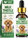 Milk Thistle for Dogs, Extra Power Milk Thistle Suplement, Support Pet Liver Health, Cleanse & Detox, Just Add to Food