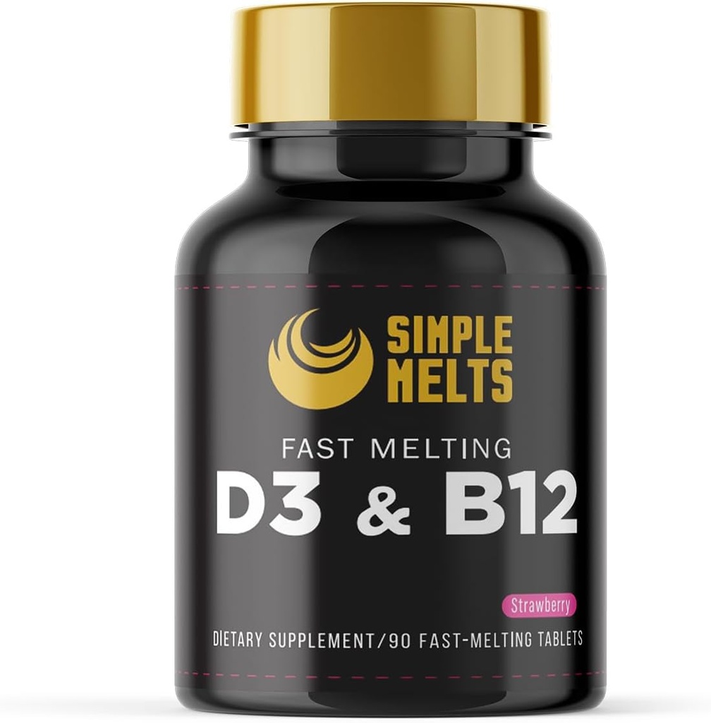 Bariatric D3 B12; Vitamin B12 2500mcg & D3 125mcg 5000IU B 12 dan D 3 Tablet 124; Bone, Immune Dukung 124; Strawberry Flavor 124; Vegan 124;