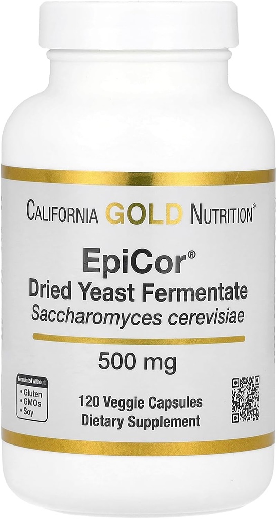 California Gold Nutrition Epigor ®, Kering Yeast Fermentate, 500 mg, 120 Veggie Capsules