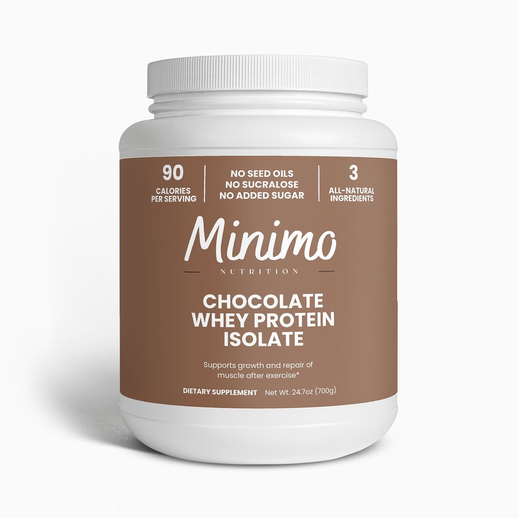 Whiy Isolate Protein Powder, Only 3 Ingrediens, Whiy Protein Isolate, No Seed Oil, No Added Sugar, No Sucralove, 1.51 lbs (1.54, Chocolate)
