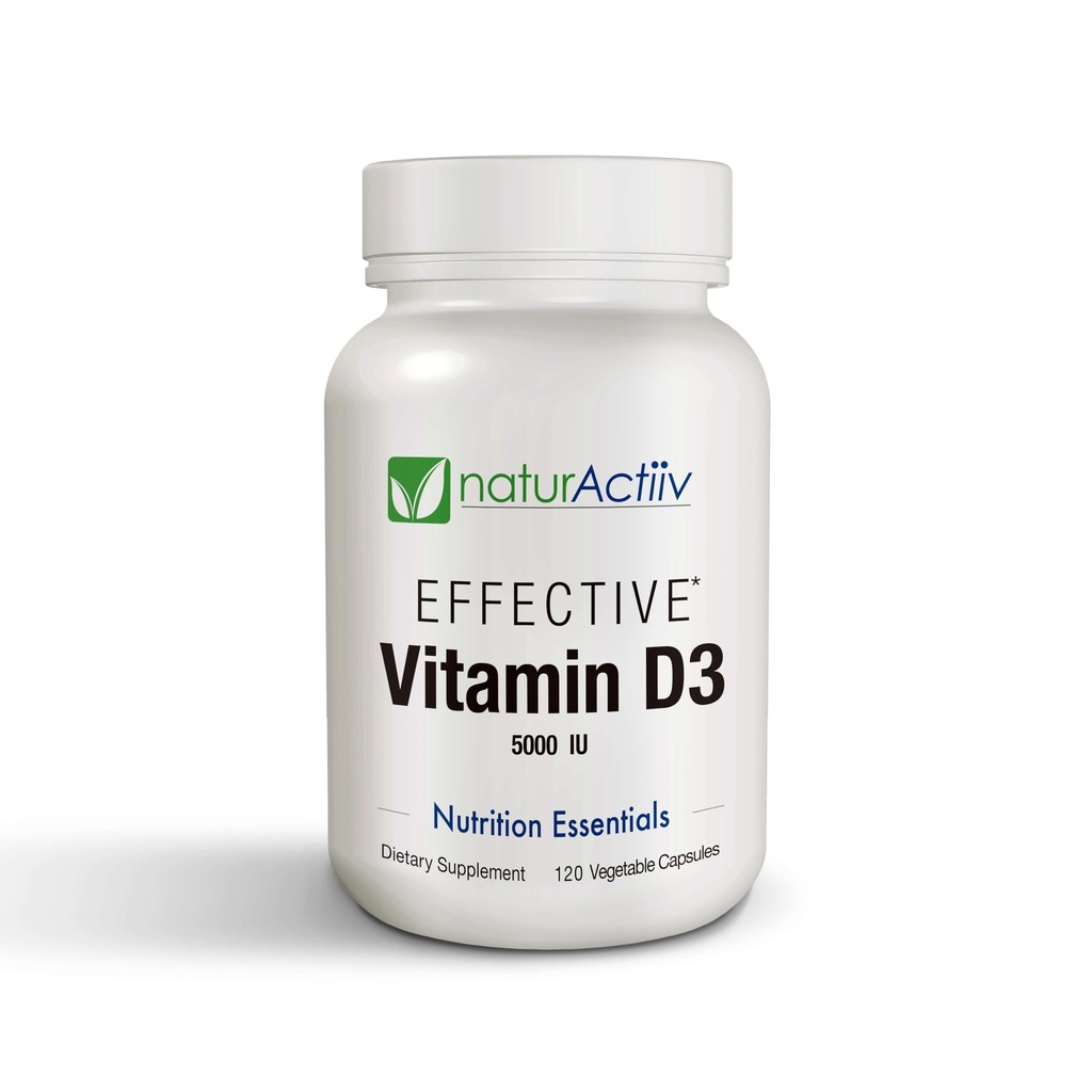 VIT Organik D3 125mcg (5000 iu) Pro Kekuatan MiniCaps Dukungan Tulang Muscle Gabungan Cardio Breast Colon Kesehatan Ammune Mudah Swallow Cepat Absorb