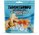 USDA Organik Butterscotch Ginger Flavor Tummydrops, Gluten Free & Vegan, 33 Organic Ginger Lozenges
