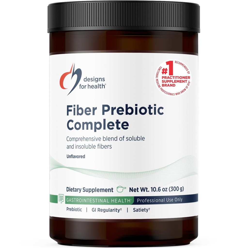 Design Prebiotik Fiber Kesehatan Lengkap - 12 Digetical Fiber Blend Suplement (30 Pelayan / 300g)