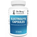 Dr Berg Electrolite Kapsules - Electrolite Suplemen Energi Pendukung, Daya Daya, dan Hidrasi - Gula Bebas, Tidak Maltodextrin, Keto Friend- 160 Caps