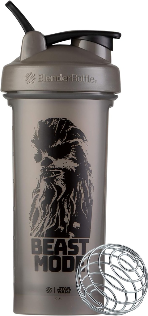 BlenderBottle Star Wars Klasik V2 Shaker Bottle Sempurna untuk Protein Shakes dan Pre Workout, 28- Ounce, Mode Binatang