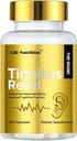Hidup Nuklir 1200MG Tinnitus Relief untuk Telinga Berdering, OTC Flavonoid Ear Kesehatan Vitamin, Bioflavonoid & Vitamin C, 120 Caplets