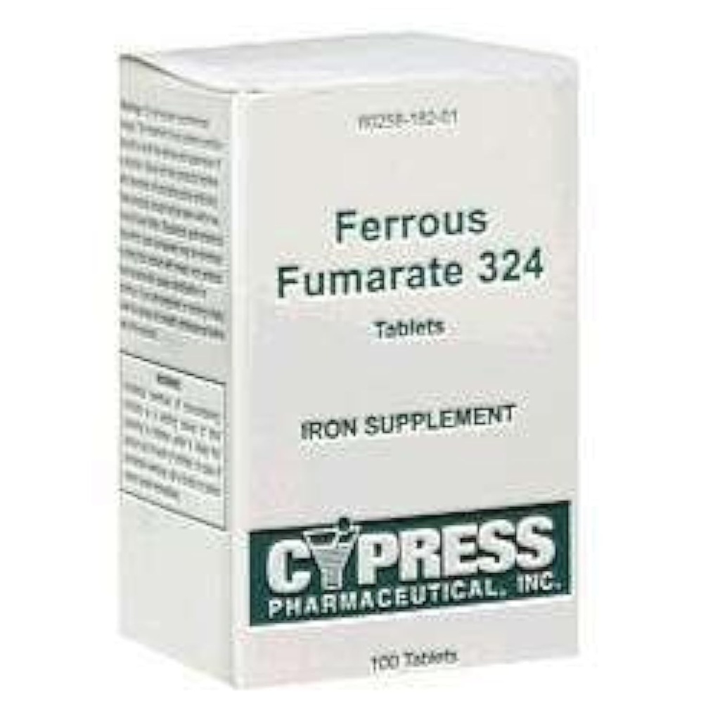Cypress Farmasi Ferrous Fumarate 324 Tablet, kotak, 100