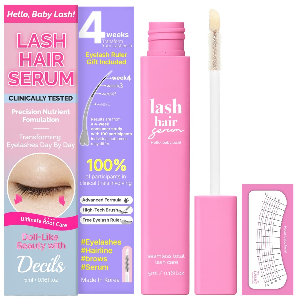 Korean Lash Serum - to Grow Lashes Eyebrow Growth Suero Crecimiento Suero De Pestañas