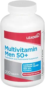 Pemimpin dari 50 + Multivitamin Tablet 200 Ct.