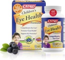CATALO Children 's Eye Health Formula Chewable Tablet dengan Mirtosmemilih Bilberry Extract, FloraGLO Marigold Extract, Eyebright, Taurine, and Zinc for Eye Care - 60 tablet