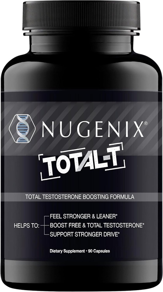 Nugenix Total- T - Free and Total Testosterone Booster, 90 Cacah
