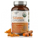 Suplemen Curcumin Turmeric Lab Kemurnian dengan Piperine 2.250 MG / Serving 124; 95% Curcuminoid Turmeric Suplemen Antiokidant Gabungan Pain Relief, Muscle & Brain Dukungan 124; Nun-GMO - 120 Capsules