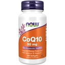 Suplemen SEKARANG, CoQ10 50 mg, Farmasi Tingkat, Formulir All- Trans yang dihasilkan oleh Fermentasi, 100 Softgels