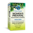 Faktor Alam Seluruh Bumi & Laut, Prenatal Multivitamin dan Mineral, Whole Food Suplemen, Vegan, 60 tablet