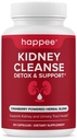Ginney Cleanse Detox & Repair Formula - Natural Kidney Dukungan dengan Ekstrak Cranberry & 21 Herbs untuk Renal, Bladder, & Uriner Tract Kesehatan - Flush Toxins & Restore Kesehatan - 60 Kapsul