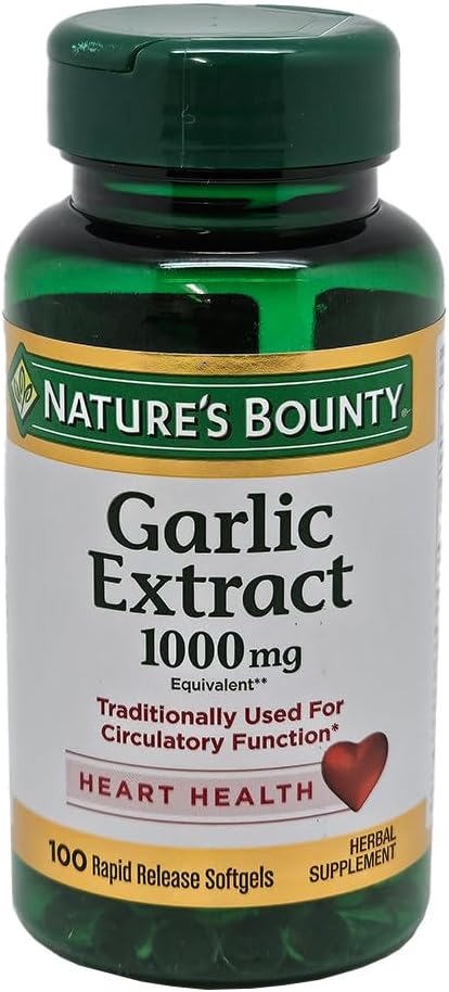 Nature 's Bounty 1000 mg Softgels 100 ea