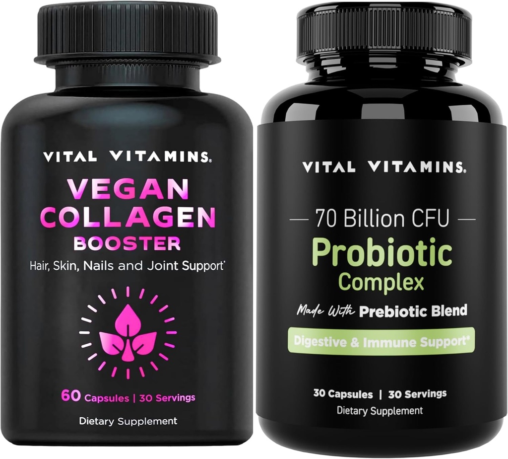 Vitamin Vitamin Vegan Collagen Booster + Probiotic Kompleks