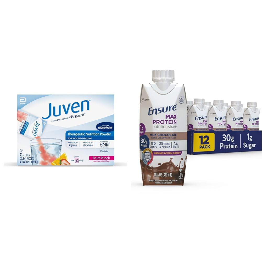 Juven Therapeutic Nutrition Drink Mix Powder for Wound Heeling Support