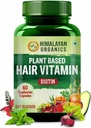 Tanaman Berdasarkan Rambut Vitamin Biotin (60 Veg Capsules) 100% Herbal dengan Efek Sisi Tidak Dikenal - oleh farmakylife