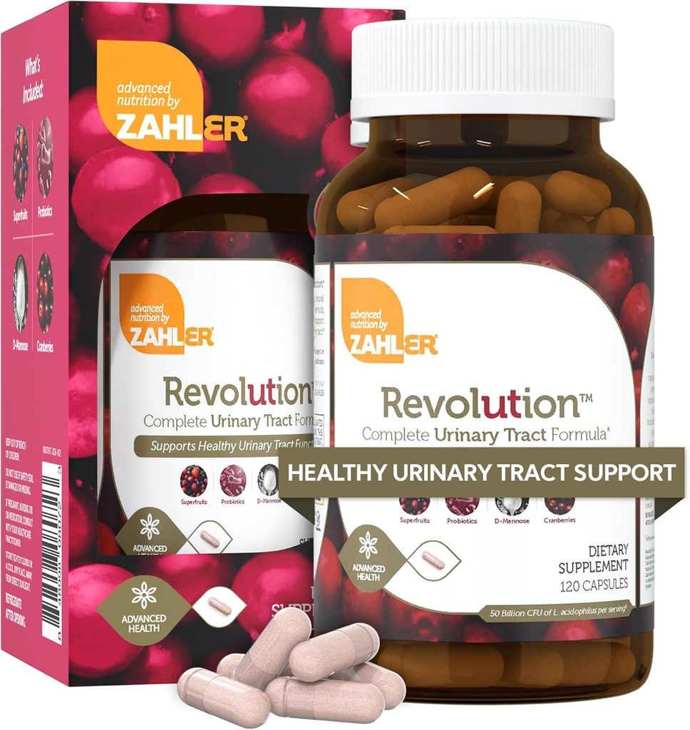 Revolusi Zahler - Formula Kesehatan Tract Uriner Lengkap - Pill UTI