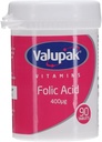 Valupak Vitamin Suplemen Acid Folic 400mg 90 tablet